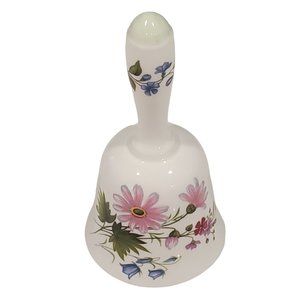 Vintage Crown Staffordshire Wildflowers Bell